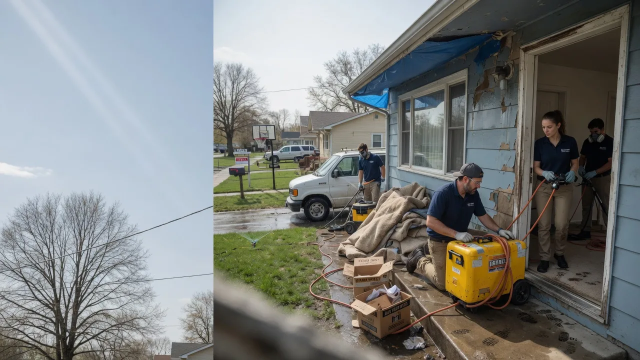 Basement Flood Cleanup in Keyser, WV near me